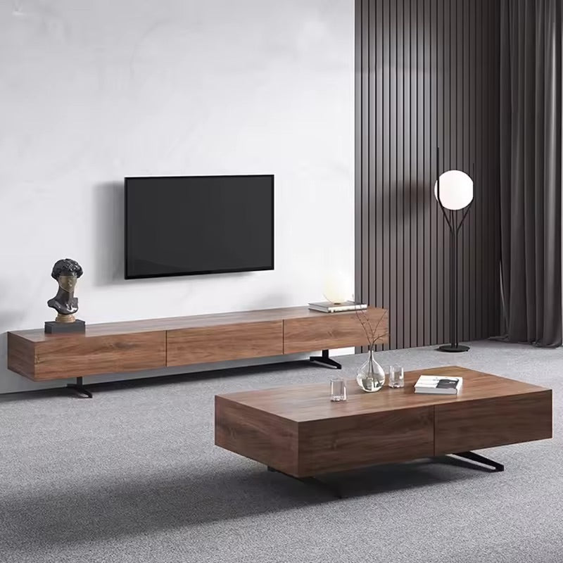 Meuble TV style Nordique 160 cm en Bois massif français – MAËL